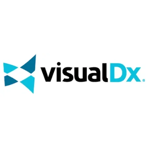 visualdx brand logo for visualdx.com