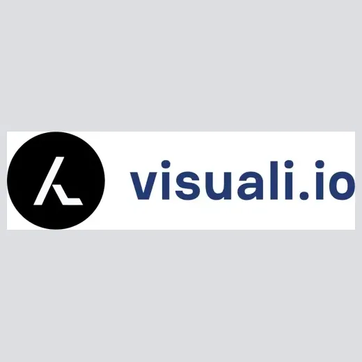 visuali brand logo for visuali.io
