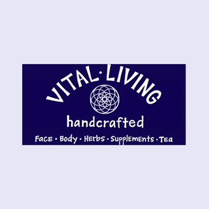 vitallivingherbs brand logo for vitallivingherbs.com