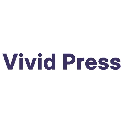 Myshopify brand logo for vivid-press.myshopify.com