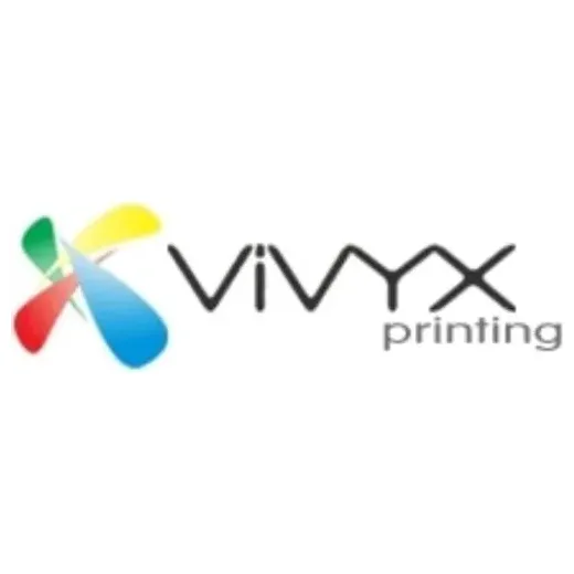 Vivyx Printing brand logo for vivyxprinting.com