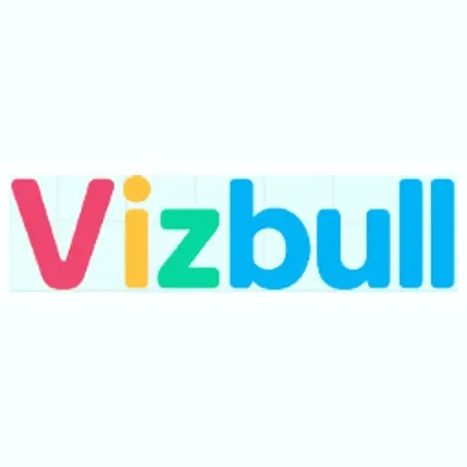 vizbull brand logo for vizbull.com