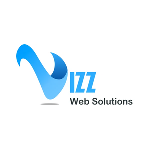 vizzwebsolutions brand logo for vizzwebsolutions.com