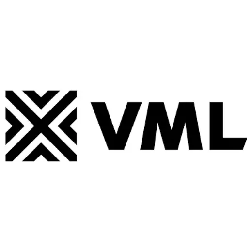 vml brand logo for vml.com