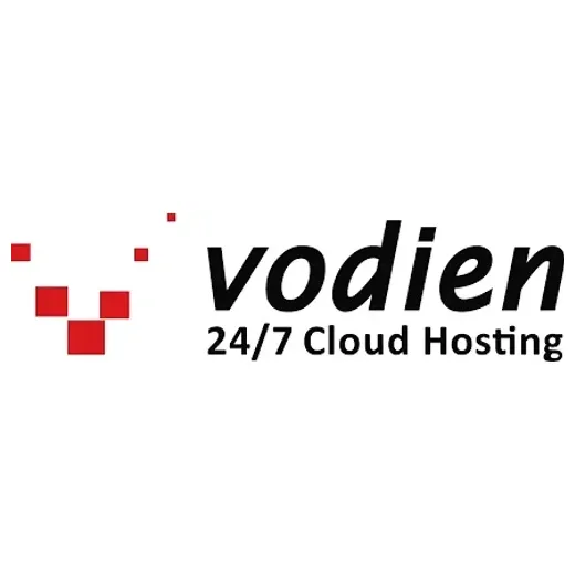 Vodien brand logo for vodien.com