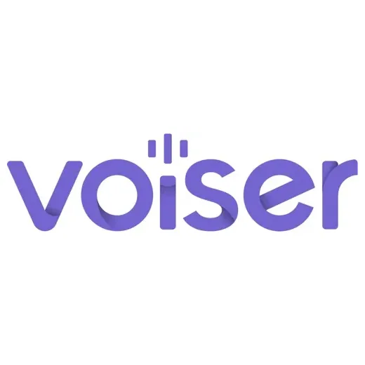 voiser brand logo for voiser.net