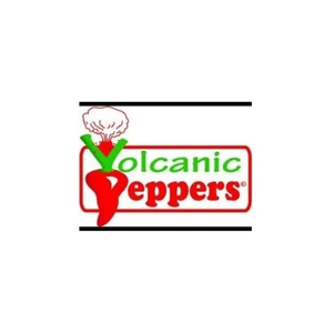 volcanicpeppers brand logo for volcanicpeppers.com