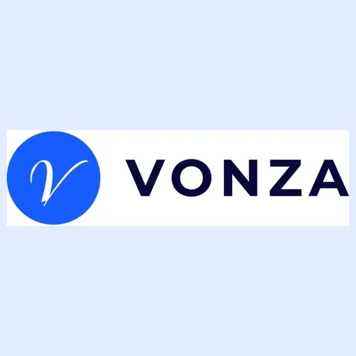 vonza brand logo for vonza.com