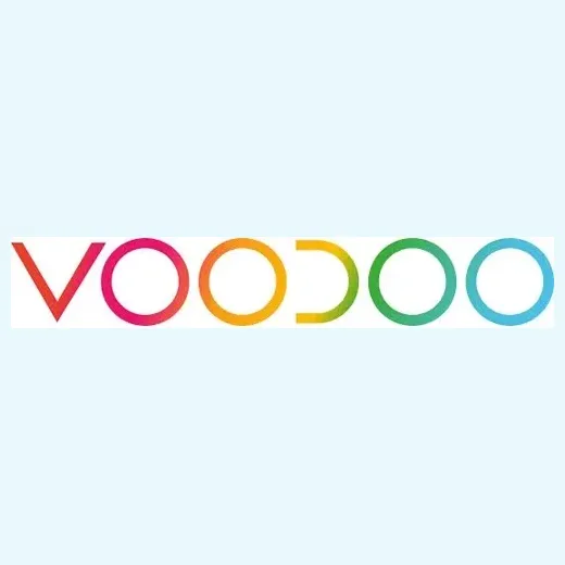 voodoosms brand logo for voodoosms.com