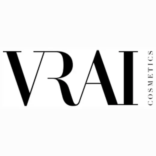 vraicosmetics brand logo for vraicosmetics.com