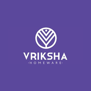 vrikshahomeware brand logo for vrikshahomeware.com