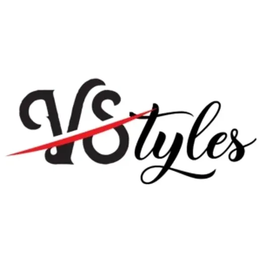 vstylessalon brand logo for vstylessalon.com