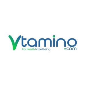 vtamino brand logo for vtamino.com