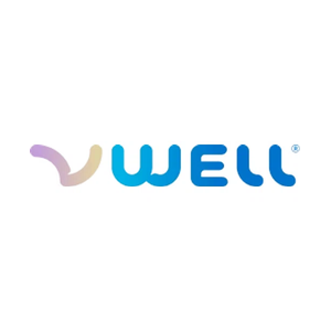vwell brand logo for vwell.com