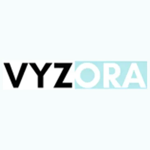 vyzora brand logo for vyzora.com