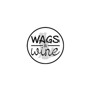 wagsandwine brand logo for wagsandwine.com