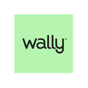 Wally brand logo for carebywally.com
