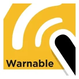 warnable brand logo for warnable.com