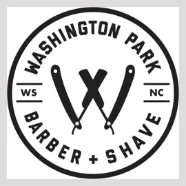 washingtonparkbarbershop brand logo for washingtonparkbarbershop.com