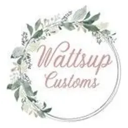 wattsupcustoms brand logo for wattsupcustoms.com