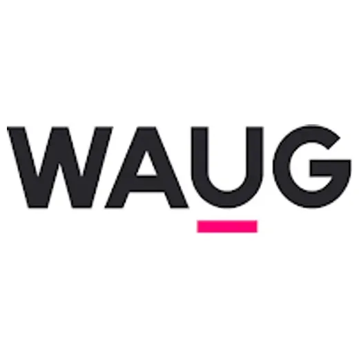 waug brand logo for waug.com