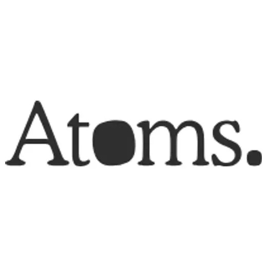 Getatoms brand logo for web.getatoms.app