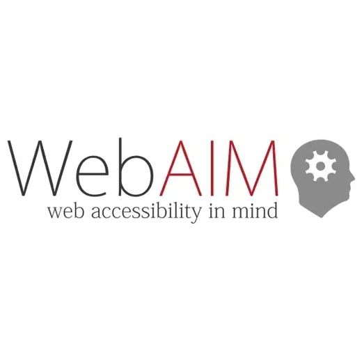 webaim brand logo for webaim.org