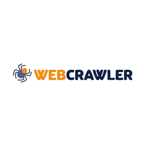 webcrawler brand logo for webcrawler.com