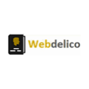 webdelico brand logo for webdelico.com