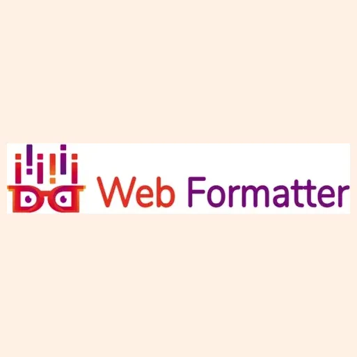 webformatter brand logo for webformatter.com