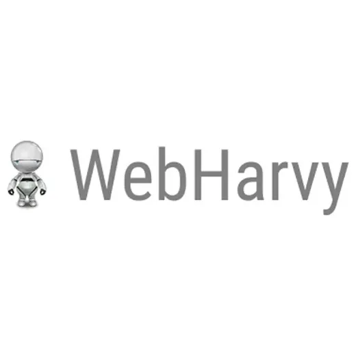 webharvy brand logo for webharvy.com
