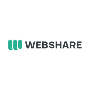 webshare brand logo for webshare.io