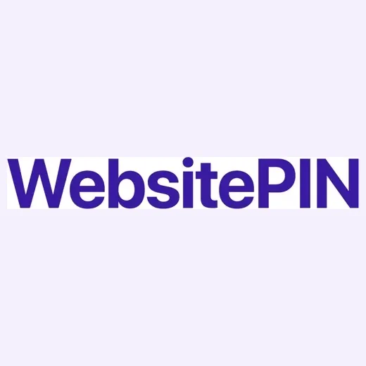 websitepin brand logo for websitepin.com