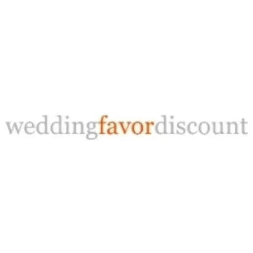 weddingfavordiscount brand logo for weddingfavordiscount.com