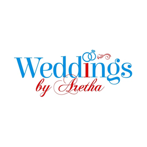 weddingsbyaretha brand logo for weddingsbyaretha.com