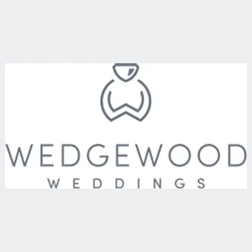wedgewoodweddings brand logo for wedgewoodweddings.com