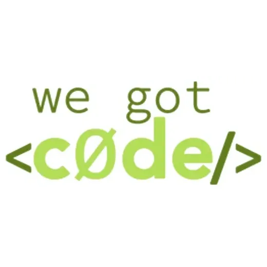 wegotcode brand logo for wegotcode.com