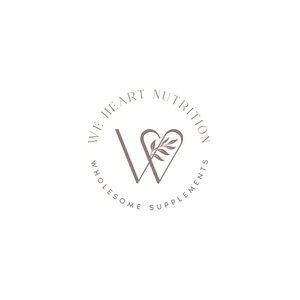 weheartnutrition brand logo for weheartnutrition.com