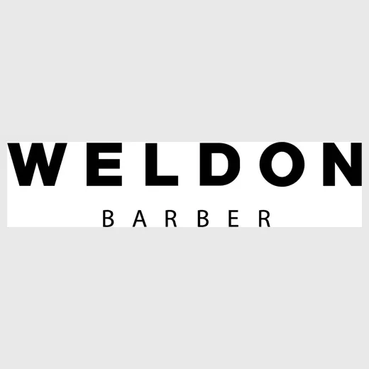 weldonbarber brand logo for weldonbarber.com
