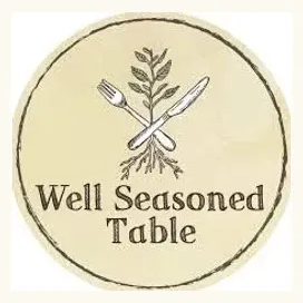 wellseasonedtable brand logo for wellseasonedtable.com