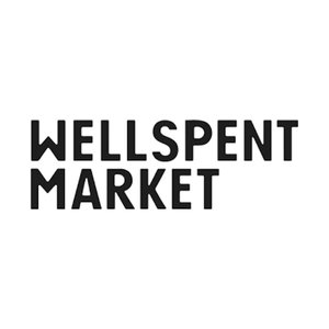 wellspentmarket brand logo for wellspentmarket.com