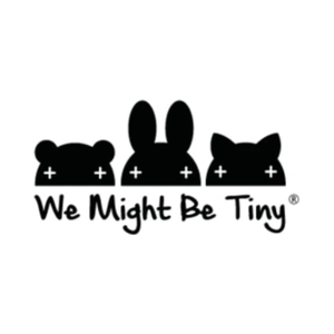 wemightbetiny brand logo for wemightbetiny.com