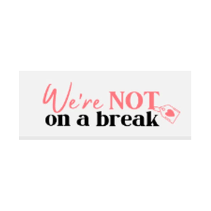 werenotonabreak brand logo for werenotonabreak.com
