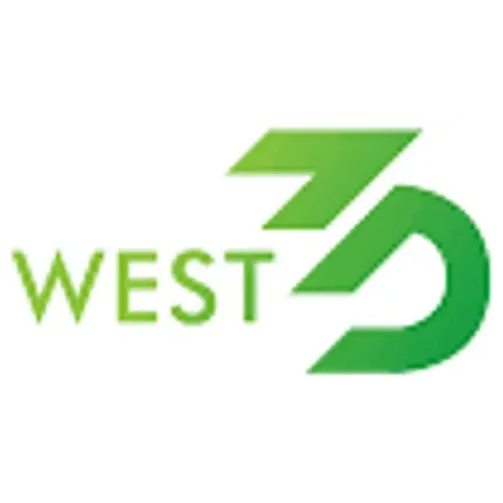 West3D brand logo for west3d.com