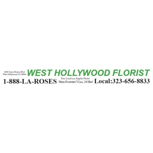 westhollywoodflorist brand logo for westhollywoodflorist.com