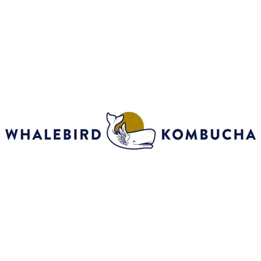 whalebirdkombucha brand logo for whalebirdkombucha.com