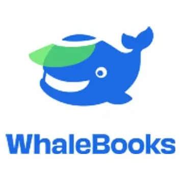 whalebooks brand logo for whalebooks.com