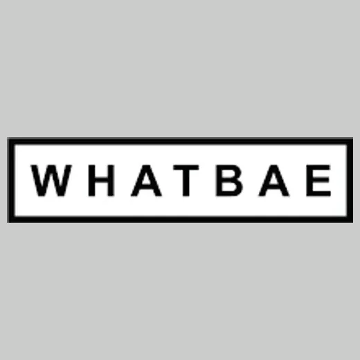 whatbae brand logo for whatbae.us