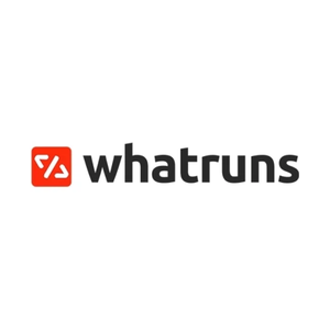 whatruns brand logo for whatruns.com