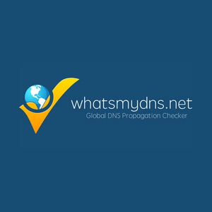 whatsmydns brand logo for whatsmydns.net